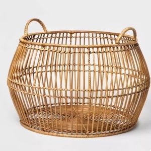 Round Rattan Decorative Baskets Natural Project 62